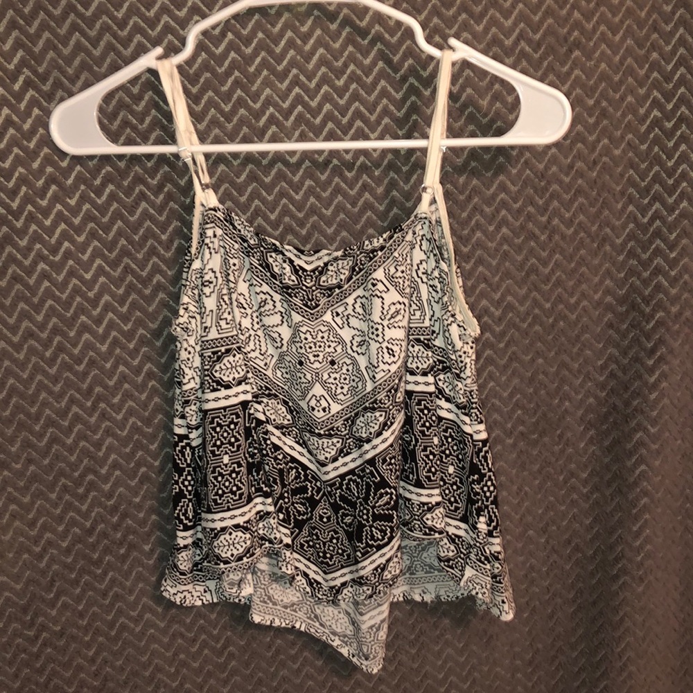 spaghetti strap crop top